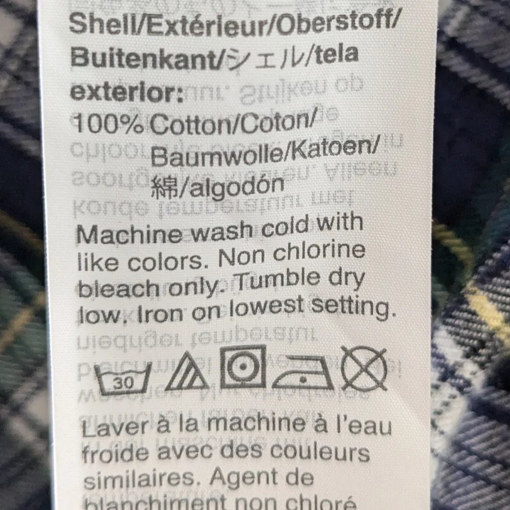 🔴3/$4 J. Crew Scotch Plaid Button-Up Shirt sz L - Picture 8 of 8